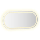 LED Bathroom Mirror 80x35 cm Oval 353285