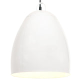 ZNTS Industrial Hanging Lamp 25 W White Round 42 cm E27 320558