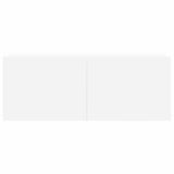 6 Piece TV Cabinet Set White Engineered Wood 3078680