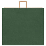 Paper Bags 250 pcs with Handles Green 54x15x49 cm 4101962