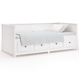 Day Bed without Mattress White 90x200 cm Solid Wood Pine 820902
