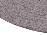 Jute Placemets 12 pcs Grey 30 cm 100% Tossa Jute 42012307