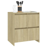 Sideboards 2 pcs Sonoma Oak 70x41x75 cm Engineered Wood 3098091