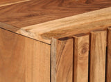 2 Piece Bathroom Furniture Set Solid Wood Acacia 3217092
