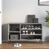Shoe Cabinet Grey Sonoma 102x36x60 cm Engineered Wood 819754