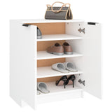 ZNTS Shoe Cabinet White 59x35x70 cm Engineered Wood 811421