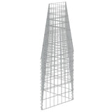 ZNTS Gabion Wall Galvanised Steel 450x30x50 cm 143572