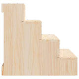 Pet Stair 40x49x47 cm Solid Wood Pine 822466