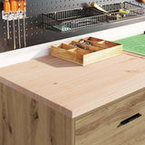 Garage Cabinets 2 pcs Artisan Oak Engineered Wood 3328340