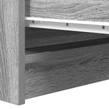 Sideboard Grey Sonoma 37.5x35x76 cm Engineered Wood 861729