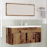 Bathroom Cabinet Old Wood 100 x 38.5 x 46 cm Engineered Wood 3415744