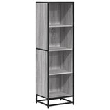 Book Cabinet Grey Sonoma 40x35x139 cm Engineered Wood 849127