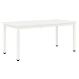 Coffee Table White 100 x 50 x 45 cm Solid Pine Wood 892766