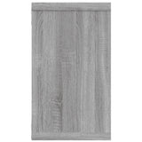 Wall Cube Shelves 4 pcs Grey Sonoma 80x15x26.5 cm Engineered Wood 815919