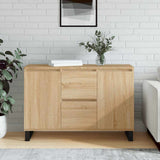 Sideboard Sonoma Oak 101.5x35x70 cm Engineered Wood 827215