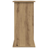 Aquarium Stand Artisan Oak 81x36x73 cm Engineered Wood 857285