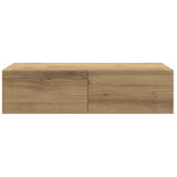 Wall Shelf with Drawers Artisian Oak 60x26.5x15 cm Engineered Wood 859976