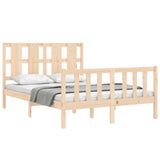 Bed Frame without Mattress 140x200 cm Solid Wood Pine 3192231