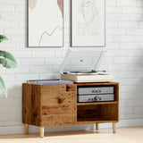 Record Cabinet Old Wood 84.5x38x48 cm Engineered Wood 857163