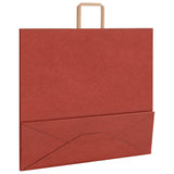 Paper Bags 250 pcs with Handles Red 54x15x49 cm 4101990