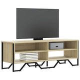 TV Cabinet Sonoma Oak 122x34x41 cm Engineered Wood 848570
