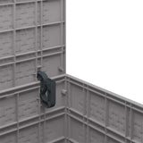 Storage Box Light Grey 55 x 53 x 57 cm Polypropylene 870582
