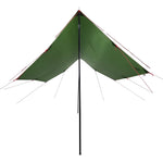 ZNTS Camping Tarp Green 460x305x210 cm Waterproof 94685