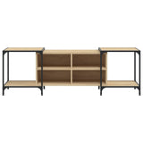 TV Cabinet Sonoma Oak 153x37x50 cm Engineered Wood 837603