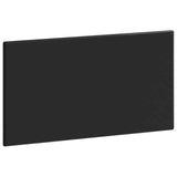 Wall-Mounted Headboard BREDA Black Engineered Wood 897636