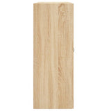 Wall Mounted Cabinet Sonoma Oak 69.5x34x90 cm Engineered Wood 830375