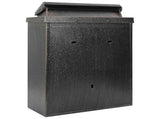 Wall Mounted Mailbox Bronze 29 x 13 x 41 cm Cast Aluminum 42023499