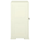 Plastic Cabinet 79x43x85.5 cm Wood Design Vanilla Ice 340595