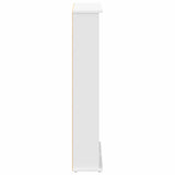 CD Cabinet White 60 x 17 x 92 cm Engineered Wood 8012730