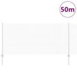 Fence and Post Silver 1 x 50 m Steel 3336396