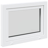 Basement Window RISOR 80 x 55 cm PVC and Glass 42047847
