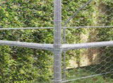 Chicken Cage 3 pcs Silver 600 x 200 x 200 cm Steel and PE 3381110