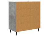 Sideboard Concrete Grey 66 x 34.5 x 97 cm Engineered Wood 894438