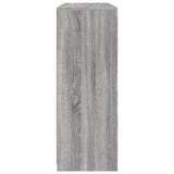 Sideboards with LED Lights 3 pcs Grey Sonoma Engineered Wood 3209112