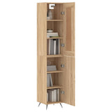 Highboard Sonoma Oak 34.5x34x180 cm Engineered Wood 3200108