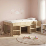 Kids'Bed Frame with Storage Sonoma Oak 98.5 x 200 cm 3422613