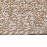 Area Rugs Natural and White 80 x 150 cm Jute 42010471
