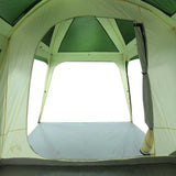 Camping Tent with Porch Dome 5-Person Green Waterproof 4009581