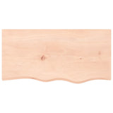 Table Top 80x40x cm Untreated Solid Wood Oak 3156292