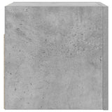 Wall Mounted TV Cabinets 4 pcs Concrete Grey 30.5x30x30 cm 804495