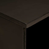 TV Cabinet Black and Gold 80 x 33 x 46 cm Engineered wood 4017845