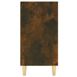 Sideboard Smoked Oak 103.5x35x70 cm Engineered Wood 813182