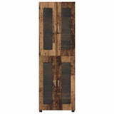 Highboard FLORIN Old Wood 60 x 35 x 182 cm Engineered Wood 3397912