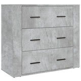 Highboard Concrete Grey Engineered Wood 3185395