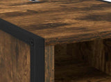Bedside Table 2 pcs Smoke Oak 39.5 x 30 x 50 cm Engineered Wood 886659