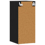 Shoe Cabinets 2 pcs Black Oak 32x35x70 cm Engineered Wood 862076
